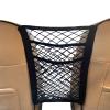 3-Layer Car Mesh Organizer for Audi S7 2020-2022, Car Seat Tidy Storage Bag Nylon Mesh Net Storage Net Bag Between Front Seats view 1
