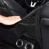 3-Layer Car Mesh Organizer for Audi S7 2020-2022, Car Seat Tidy Storage Bag Nylon Mesh Net Storage Net Bag Between Front Seats view 2
