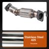409 Stainless Steel Front Exhaust Flex Pipe for 11-14 Sonata 52547 view 4