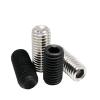M2.5 2/2.5/3/4-16mm DIN916 Allen Hex Socket Cup Point Set Screw Grub Bolt 304 Stainless Steel Black 50Pcs (12.9 class steel,16mm) view 2