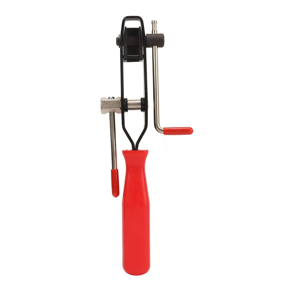 KunEchevyr CV Joint Boot Clamp Pliers, Auto CV Joint Ear Clamp Banding Tool, Labor Saving Rod Steel Plastic Clamp Wrench with Ergonomic Grip, for Car Repairs and Pipe Installations