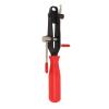 KunEchevyr CV Joint Boot Clamp Pliers, Auto CV Joint Ear Clamp Banding Tool, Labor Saving Rod Steel Plastic Clamp Wrench with Ergonomic Grip, for Car Repairs and Pipe Installations view 4