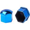 DECRBTS 20PCS Lug Nut Covers for Nissan Qashqai J11, Hexagonal Wheel Bolt Covers Caps Tire Protection External Rim Nut Protective Cover Accessories,B/Blue-A/17mm view 4