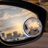 INOOMP Blind Spot Auxiliary Mirror 2pcs Silver Adjustable 360 Wide Angle Car Side Rearview Mirrors for Automotive Exterior Accessories and Blind Spot Reduction view 3