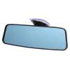 Kichvoe Adjustable Wide Angle Car Interior Rearview Mirror Small Blue Anti-glare Vehicle Rear Mirror for Cars with Suction Cup Mount for Safe Driving view 1