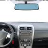 Kichvoe Adjustable Wide Angle Car Interior Rearview Mirror Small Blue Anti-glare Vehicle Rear Mirror for Cars with Suction Cup Mount for Safe Driving view 4