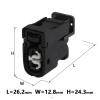 2/5/10/20/50 Sets 2 Pin 90980-11246 Lnjector Auto Female Connector(20 Sets_2P) view 4