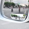 1 Pair Frameless Convex Blind Spot Car Mirror, 360 Adjustable view 3