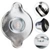 UPKOCH Radiator Cap Coolant Reservoir Cap Replacement 0.9 Inch round Head Car Truck Van Vehicle Radiator Cover Automotive Cooling System Part view 4