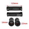 for R1200GS 2006-2021 2022 2023 2024 7/8 22MM Handlebar Hanrdle Bar Grips Hand Grip Motorcycle Accessories(Silver) view 2