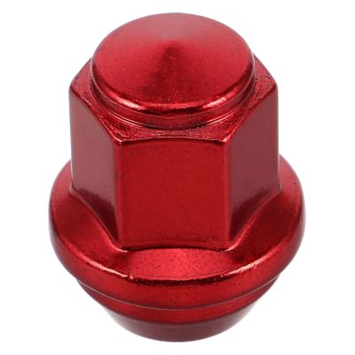 VALICLUD 14x1.5 Red Wheel Hub Lug Nut Caps Solid Reinforced Screw Covers for Mid-Size SUV and Sports Car Tire Rim Bolt Protectors Automotive Accessories
