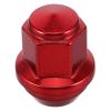 VALICLUD 14x1.5 Red Wheel Hub Lug Nut Caps Solid Reinforced Screw Covers for Mid-Size SUV and Sports Car Tire Rim Bolt Protectors Automotive Accessories view 1
