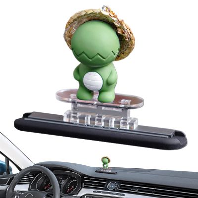 Cartoon Car Interior Decoration - Animated Action Figure Display, Colorful Dashboard Ornament, Cute Vehicle Decor Accessory, Compact Stable Design | Auto Styling For Dashboard Placement Under Windshie
