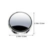 Blind Spot Car Mirrors 2pcs Suction Cup Rearview Side Mirror Wide Angle Silver for Trucks and Cars Safety Driving Accessories view 2