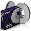 Brake X Rear Brake Rotors Kit Replacement for 2022 HYUNDAI ELANTRA | Aegis GEOMET Coated Disc Rotors view 1