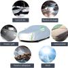 Outdoor Car Covers for Peugeot 208(2019-2022) Waterproof Car Cover All Weather,has Good Scratch-Resistant,Waterproof,and Thermal Insulation Capabilities view 2