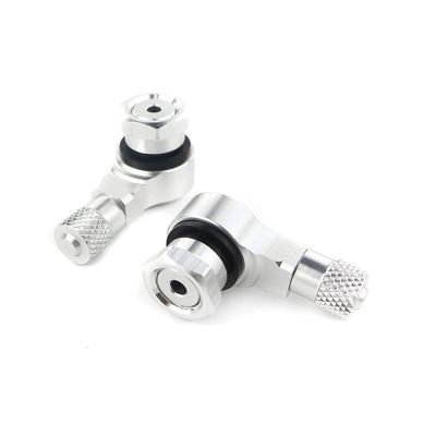for Kawasaki for Versys-X 250 300 650 1000 Motorcycle Aluminum 11.3 mm 2 PCS Motorcycle Tyre Tire Valves Tubeless Valve Stems Be Applicable(Silver)