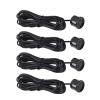 Car Reverse Parking Radar System with 4 Backup Sensors, Double CPU Vehicle Backing Radar with Sound Alert, 0 to 2.5m Detection Range for Safety, Includes Saw Drill Head for Easy view 4