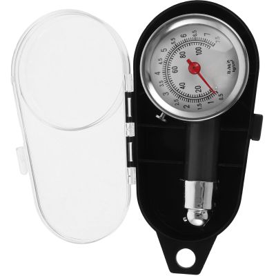 Healvian Digital Tire Pressure Gauge High-Precision Metal Analog Tire Gauge with Deflator Valve for Accurate Psi Monitoring in Automobiles