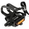 MAGICLULU Professional Bike Toe Cage and Pedal Straps Set, Wear-Resistant Nylon Toe Clips with Adjustable Straps, Lightweight 148g, Compatible and Road Bikes for Cycling Pedal Control view 3