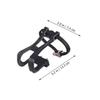 MAGICLULU Professional Bike Toe Cage and Pedal Straps Set, Wear-Resistant Nylon Toe Clips with Adjustable Straps, Lightweight 148g, Compatible and Road Bikes for Cycling Pedal Control view 4