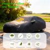 Hail Protector Car Cover Compatible with 2020-2023 Volkswagen ID.4/ID5,Thickened Full Car Cover Waterproof All Weather for Automobiles, Outdoor with Door Zipper al14 view 4