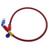 GRIRIW Braided Motorcycle Brake Hose 60cm Stainless Steel Braided Brake Lines Oil Pipe for Dirtbike Atv Off-road Motorbike Hydraulic Clutch Fuel Line view 1