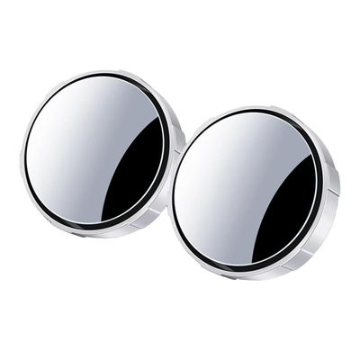 Fit For Volkswagen Transporter T5 Caravell 2004-2015,Spot Mirrors for Cars,Round HD Glass Convex 360 Wide Angle Side Rear View Mirror HD Glass with ABS Housing