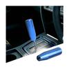ANFTDCO Car 5" Heavy Weighted Shift Knob, Aluminum Alloy Gear Lever Shifter Handle with 3 Threaded Adapter, Automotive Stick Shift Knob Replacement, Fits Most Manual Automatic Vehicles (Blue) view 1
