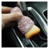 YDMHYLAI Car Detailing Brushes Bling Diamond Car Cleaning Brush Dashboard Air Outlet Gap Dust Removal Detailing Clean Tools(Red Diamond) view 4