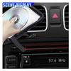Craedli Car CD Case Holder, 40 Capacity DVD Disc Organizer Wallet with Zipper, Portable Hard Plastic CD Storage Binder, Universal DVD Protective Accessories for Car, Home, Travel, Office (Gray) view 3