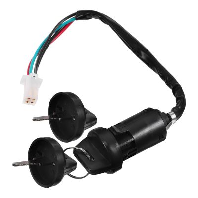 Abaodam ATV Ignition Switch with Key, Start Ignition Replacement for Off-Road Motorcycle and Scooter, Sturdy Electrical Lock for Dirt Bikes and Sand Rails