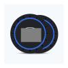 2-Pack Cup Holder Coaster Pad fit for FX35 Q50 G37 Q30 ESQ QX50 QX60 QX70 JX35 | Universal Water Bottle Holder Mat Insert, Non-Slip & Easy Clean(Blue) view 1