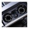 2-Pack Cup Holder Coaster Pad fit for FX35 Q50 G37 Q30 ESQ QX50 QX60 QX70 JX35 | Universal Water Bottle Holder Mat Insert, Non-Slip & Easy Clean(Blue) view 2