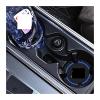 2-Pack Cup Holder Coaster Pad fit for FX35 Q50 G37 Q30 ESQ QX50 QX60 QX70 JX35 | Universal Water Bottle Holder Mat Insert, Non-Slip & Easy Clean(Blue) view 4