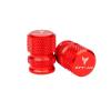 Body & Frame Parts Compatible With MT-10 FZ10 2016-2024 MT10 SP Motorcycle Accessories CNC Tire Valve Caps Kickstand Side Stand Extension(Valve caps-Red) view 1