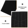 UPKOCH Car Foot Pedal Pads Rubber Patch for Floor Mats, Anti-Slip Sturdy Carpet Protector Pad, Suitable for Car Carpet Repair and Pedal Replacement, Black Automotive Foot Mat Patch view 4