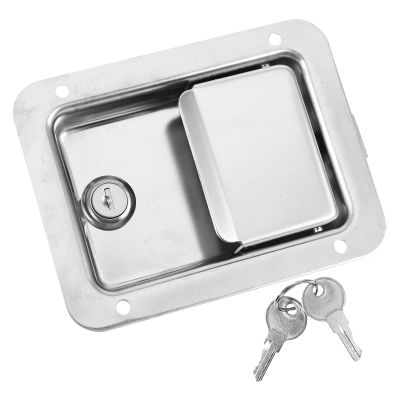 Stainless Steel Flush Mount Panel Lock for Rv Doors and Toolboxes