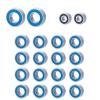 20PCS Sealed Bearing Set 1/24 Micro Crawler for Axial SCX24 for Gladiator Ball Bearings Parts confident view 1
