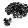 MTRPS 100 PCS M6-1.0 Body Bolts U-Nuts Kit, Extruded U Nuts & Hex Head Auto Fender Bolt Screws, Push Pull Metal Retainers Rust-Resistant Bolts for Engine Cover Bumper Fender Liner view 1