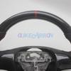 Replacement Real Carbon Fiber Leather Steering Wheel Compatible With Smart Fortwo 451 view 4