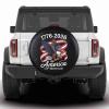 KafePross Eagle Arrow USA Flag Spare Tire Cover Independence of USA 1776-2026 American Flag Wheel Protectors Waterproof Tire Cover Fit for RV SUV Truck Travel Trailers 16" view 1