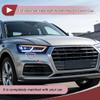 PARSLUCK Front Right Front Bumper Headlight Washer Nozzle Cover Cap No.80A807754 Bumper Trim Nozzle Cover for Audi Q5 2017-2021 Unpainted ABS 1 Pcs view 2