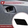 PARSLUCK Front Right Front Bumper Headlight Washer Nozzle Cover Cap No.80A807754 Bumper Trim Nozzle Cover for Audi Q5 2017-2021 Unpainted ABS 1 Pcs view 3