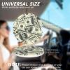 2 Pack Car Cup Holder Money Coasters Absorbent Ceramic Coaster for Cup Holders Fashion Car Interior Accessories for Men Drink Coaster for Women view 2