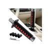 HZEL Car Katana Shift Knob, Samurai Sword Weighted Gear Shifter Handle with 4 Adapters, Ancient Antiquity Auto Stick Lever Shift Knob, Universal for Most Manual Transmission Vehicles (Black/Red) view 1