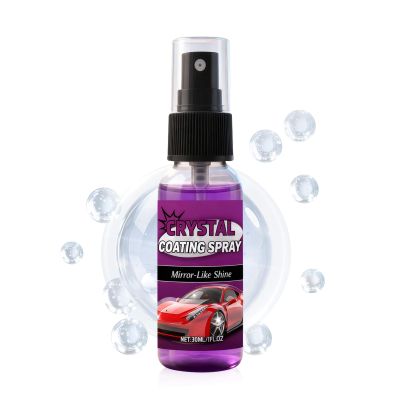 Quick Acting Coating Agent - 30ML Waterless Polish Restorer - Quick Effect Coating Spray,for Paint Protection Automobile Exterior Tire Glass Headlight Windshield Outdoor Indoor