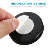POPETPOP Blind Spot Mirrors 2pcs Wide Angle Rear View Auxiliary Mirrors with Black Frame for Car Safety Enhancement view 3