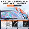 for Chevy Traverse 2018-2025 Windshield Sun Shade - Foldable Windshield Cover Sun Shade for Traverse Accessories Protect Car from Sun Rays Overlapping UV Reflective Window Sunshade view 2