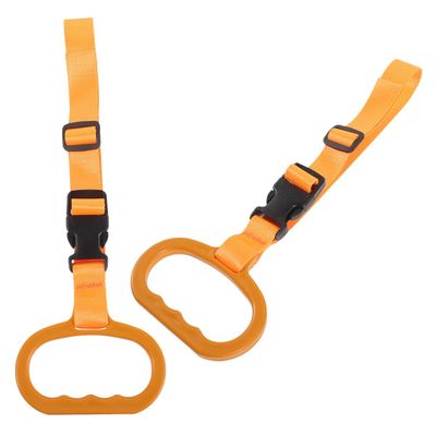 PRETYZOOM 2pcs Car Assist Handles Vehicle Grab Door Exit Support for Elderly Disabled Pregnant Women Orange Safety Aid Device for Car Mobility Assistance